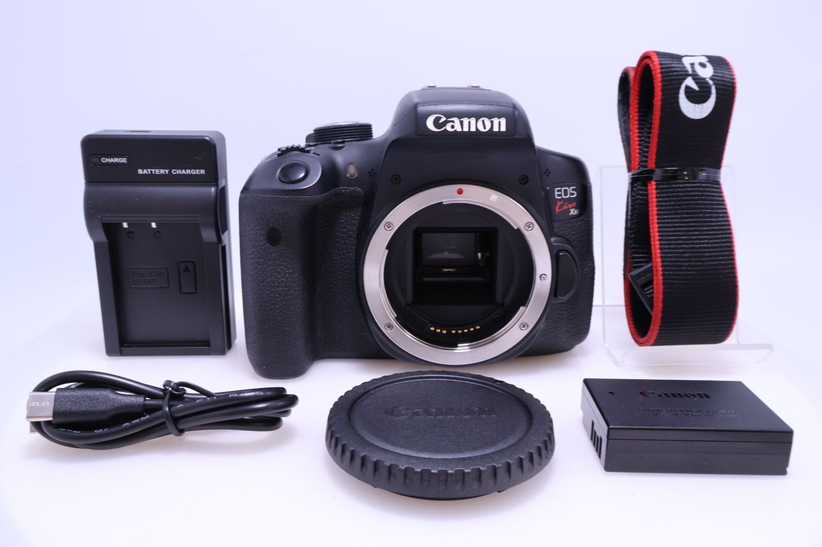 【良品】Canon EOS Kiss X8i ボディ 2420万画素 EOSKISSX8I デジタル一眼レフカメラ