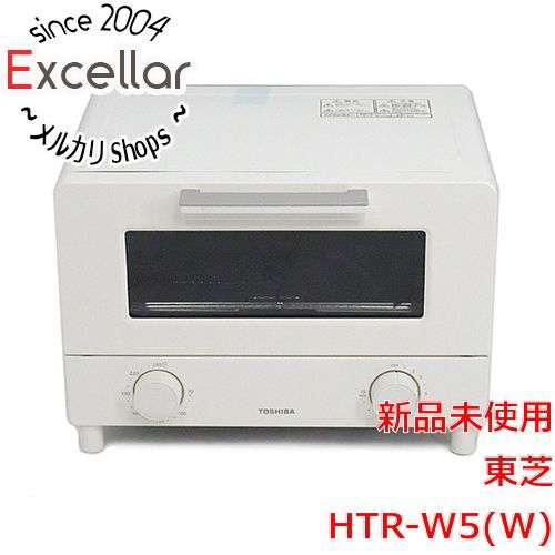 [bn:17] TOSHIBA　オーブントースター　HTR-W5(W)　ミルキーホワイト