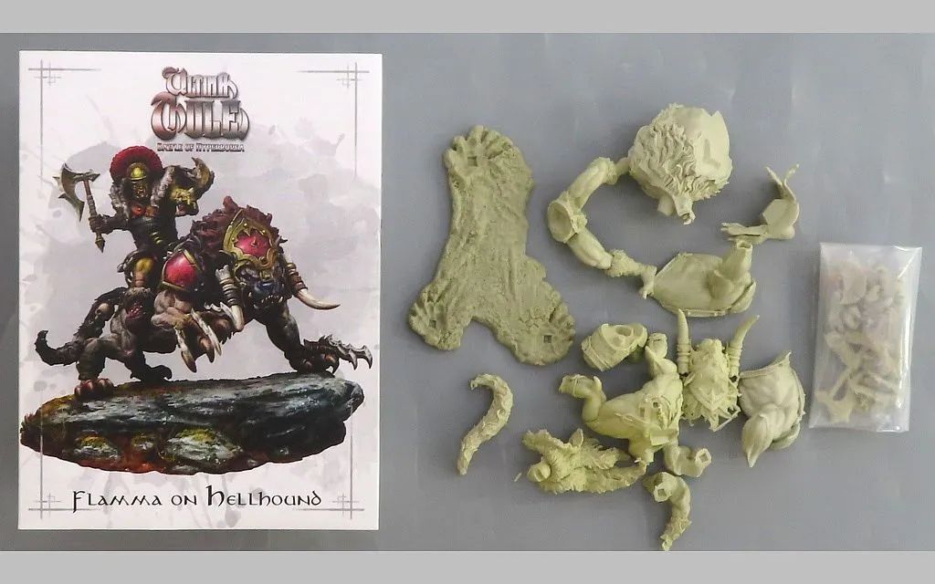 【中古】フィギュア 獄犬を駆る戦神フランマ ガレージキット