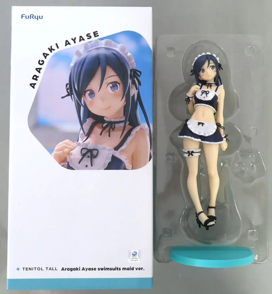 中古】フィギュア TENITOL TALL 新垣あやせ 水着メイドver. 「俺の妹が