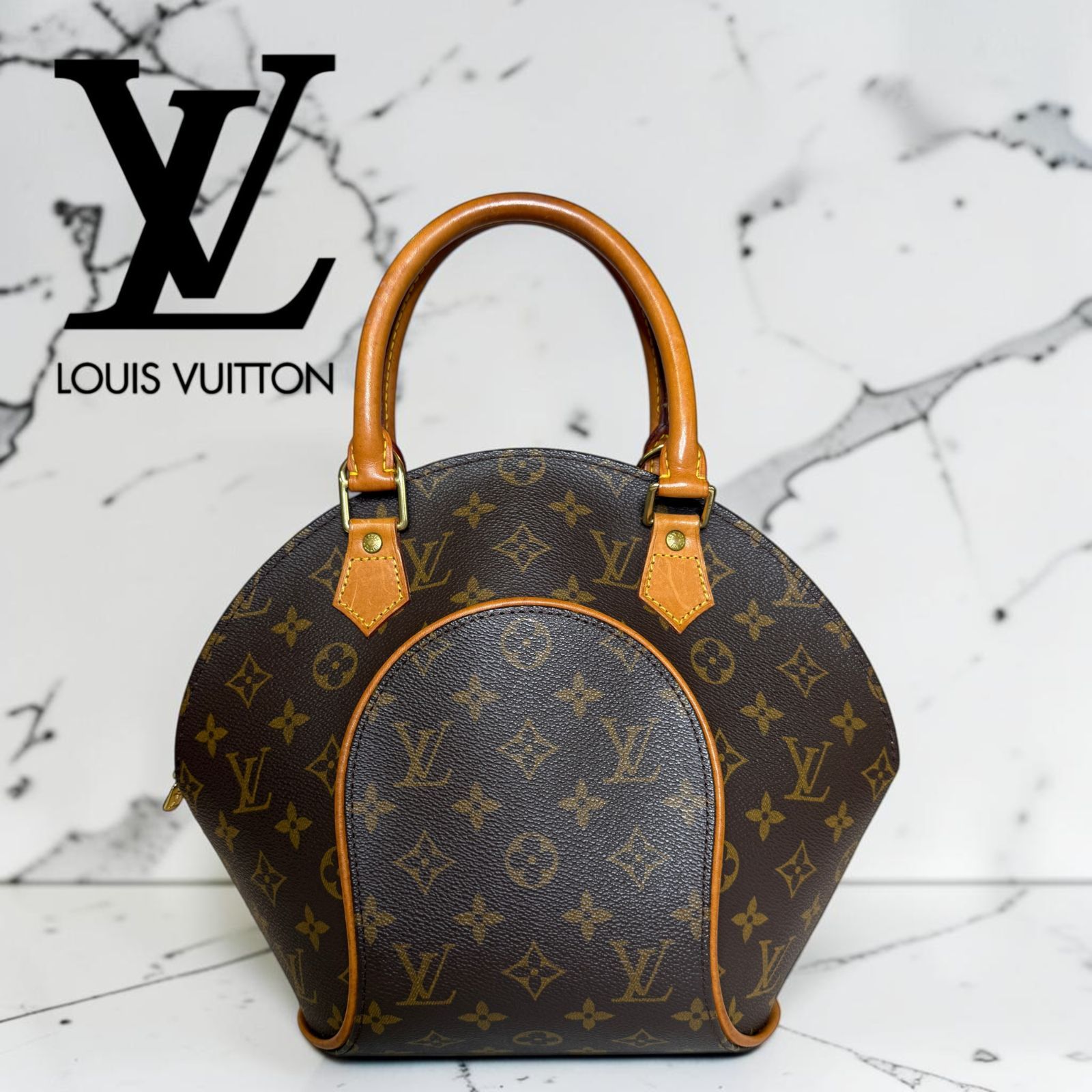 美品】ルイヴィトン LOUIS VUITTON エリプスPM モノグラム