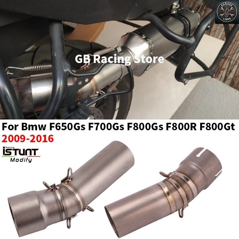 BMW F650GS F700GS F800GT F800GS Adventure 2008 - 2019 用スリップオンモーターサイクルエキゾースト エスケープモトチタン合金ミドルリ 9,562円