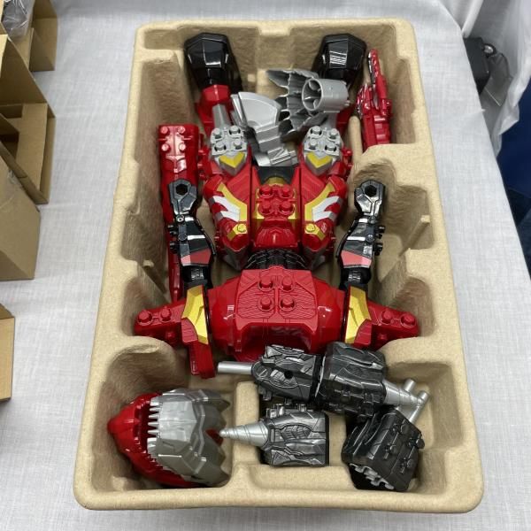 中古】説明書欠品)竜装合体 DXｷｼﾘｭｳｵｰﾌｧｲﾌﾞﾅｲﾂｾｯﾄ 騎士竜戦隊ﾘｭｳｿｳｼﾞｬｰ