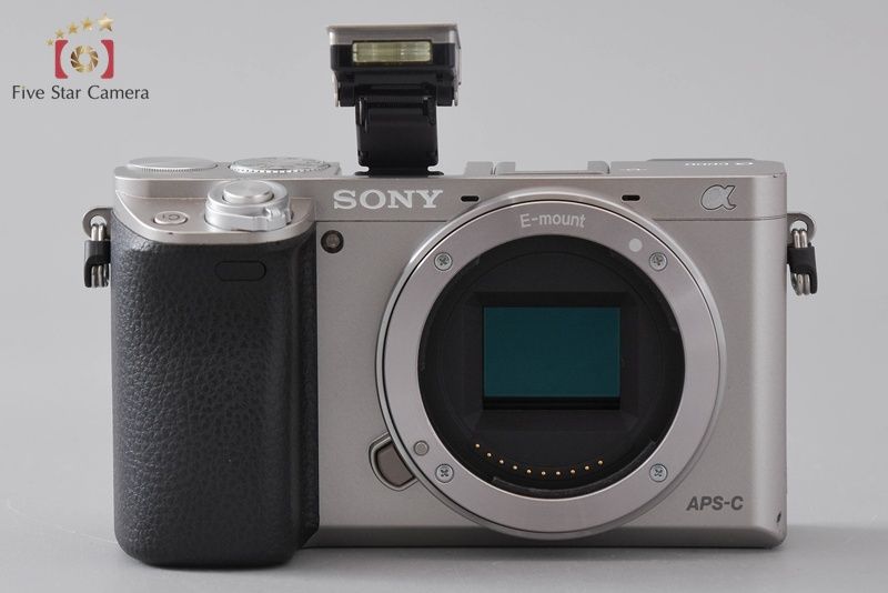 中古】SONY ソニー α6000 ILCE-6000 シルバー ミラーレス一眼カメラ