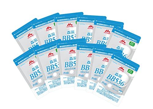 森永BB536 45カプセル入り 新アルミパウチパッケージ! 12個(1日3カプセル×180日分)