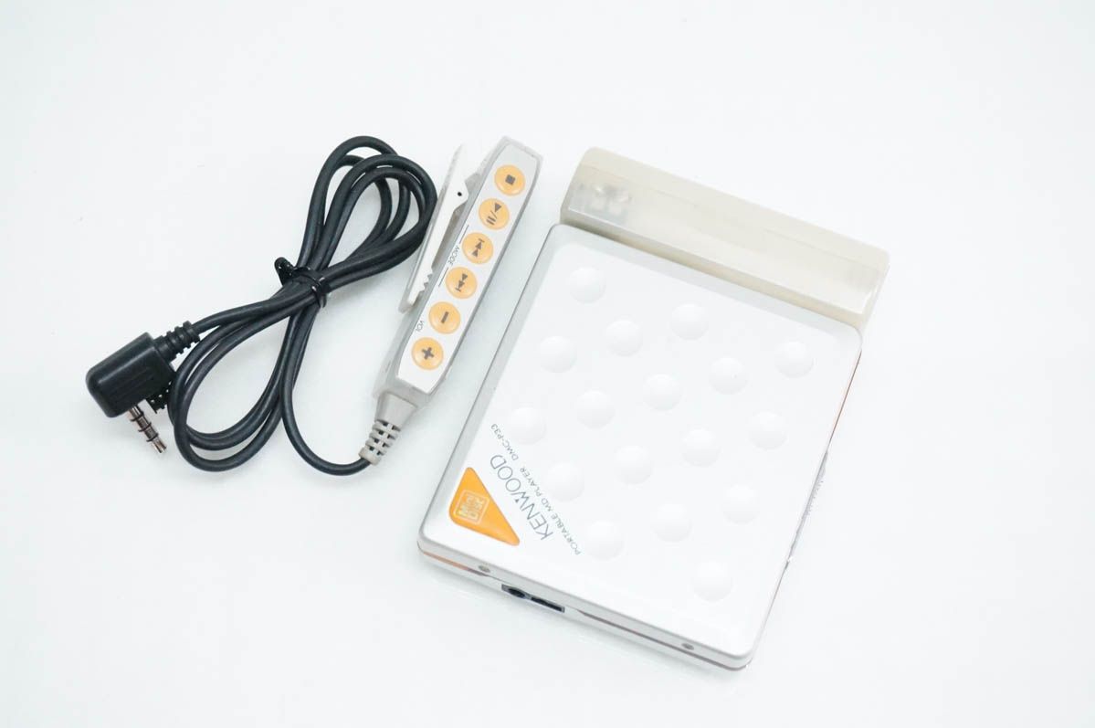 中古】KENWOODケンウッド ポータブルMDプレーヤー DMC-P33 - メルカリ