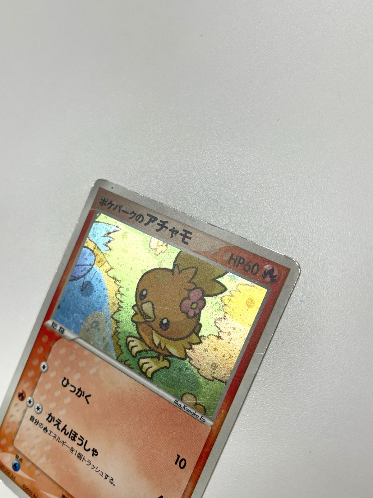 訳あり特価】 ポケモンカード 2005 ポケパークのアチャモ ポケパーク