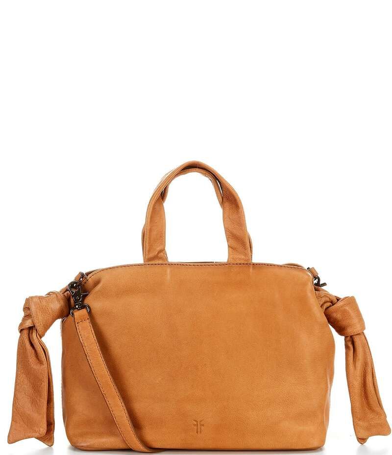 フライ レディース バッグ ハンドバッグ Frye Nora Knotted Satchel Bag Beige ベージュ