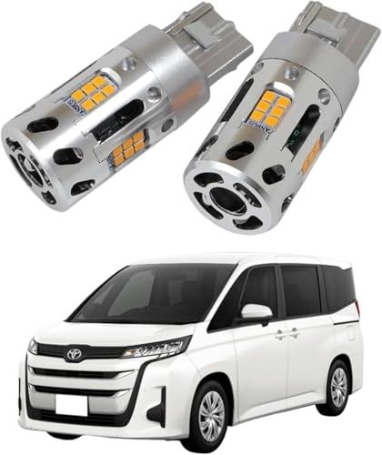 CORSA 90系 ノア 専用 抵抗内蔵 T20 ウィンカーバルブ フロント 2個セット 冷却ファン 抵抗内蔵 ウインカーバルブ 90 NOAH カスタム パーツ アクセサリー ドレスアップ (90系 ノア T20 2個セット) [2] Mt 2a2edd80