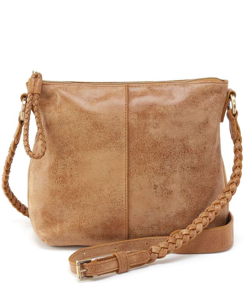ホボ レディース バッグ ショルダーバッグ レザー HOBO Lasso Medium Leather Crossbody Bag Whiskey