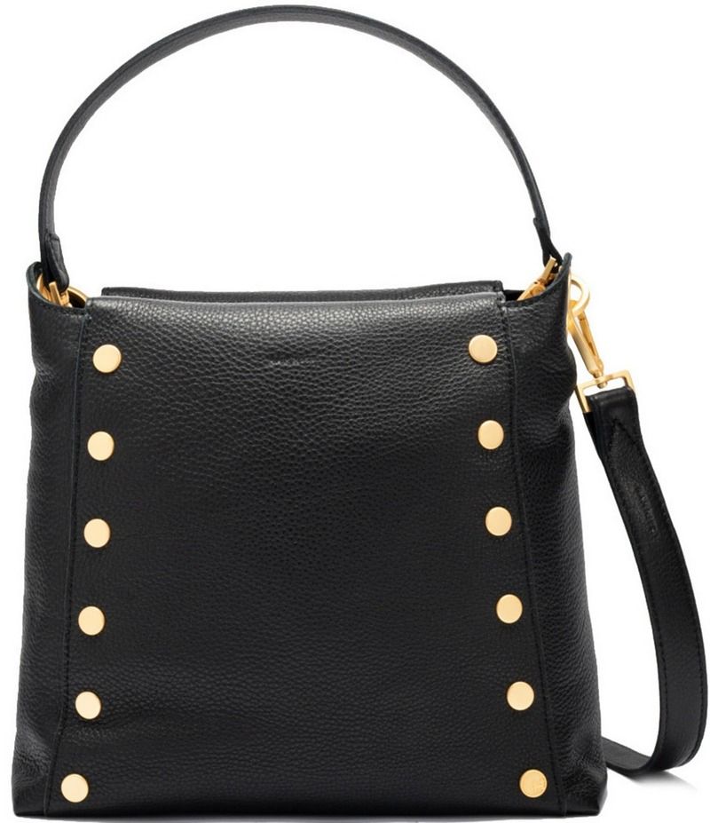 ハミット レディース バッグ ショルダーバッグ Hammitt Bryant Large Crossbody Bag BlackBrushed Gold Red Zipper ブラック