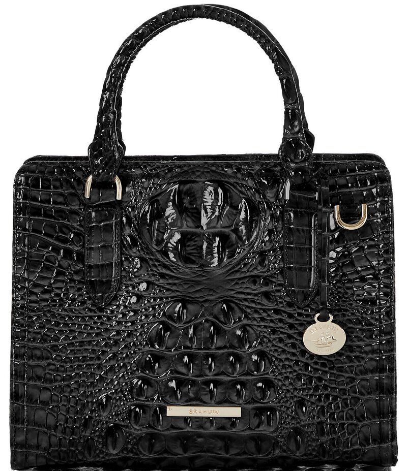 ブランミン レディース バッグ ハンドバッグ BRAHMIN Melbourne Collection Cami Satchel Bag Black ブラック