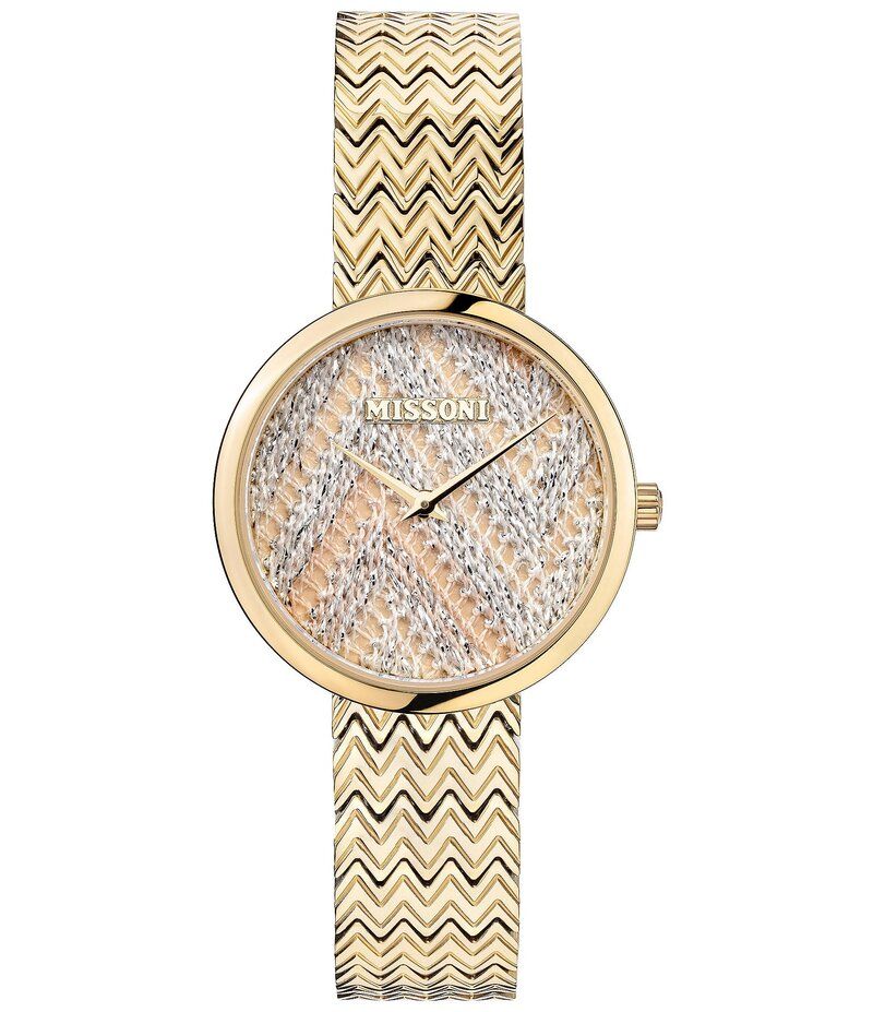 ミッソーニ レディース アクセサリー 腕時計 Missoni M1 Watch Box Set Champagne シャンパン