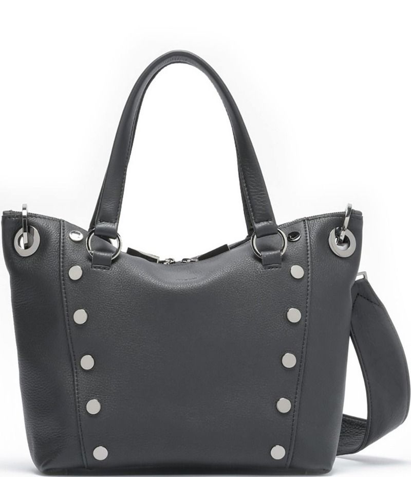 ハミット レディース バッグ ハンドバッグ レザー Hammitt Daniel Leather Studded Medium Crossbody Satchel Bag BlackGunmetal 100,400円