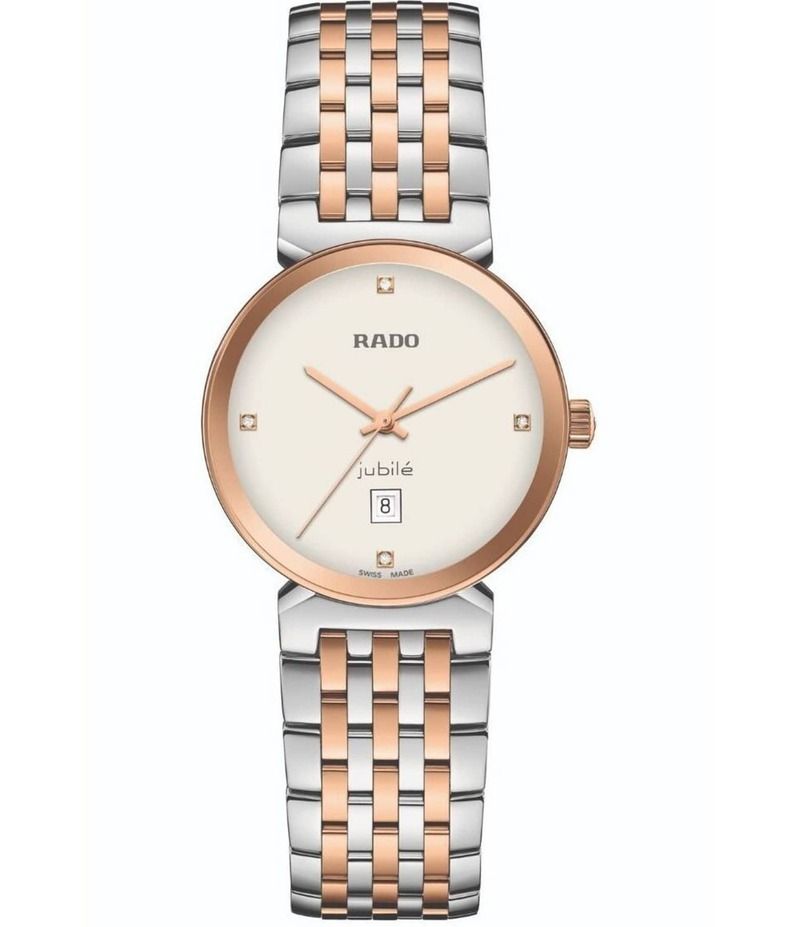ラド レディース アクセサリー 腕時計 Tシャツ RADO Unisex Florence Classic Diamonds Quartz Analog TwoTone Stainless Steel