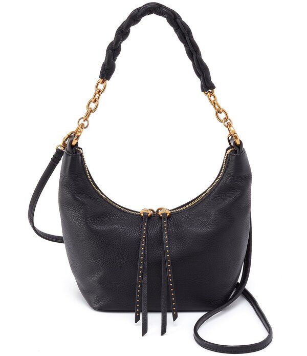 ホボ レディース バッグ Astrid Small Woven Strap Hobo Shoulder Bag Black ブラック