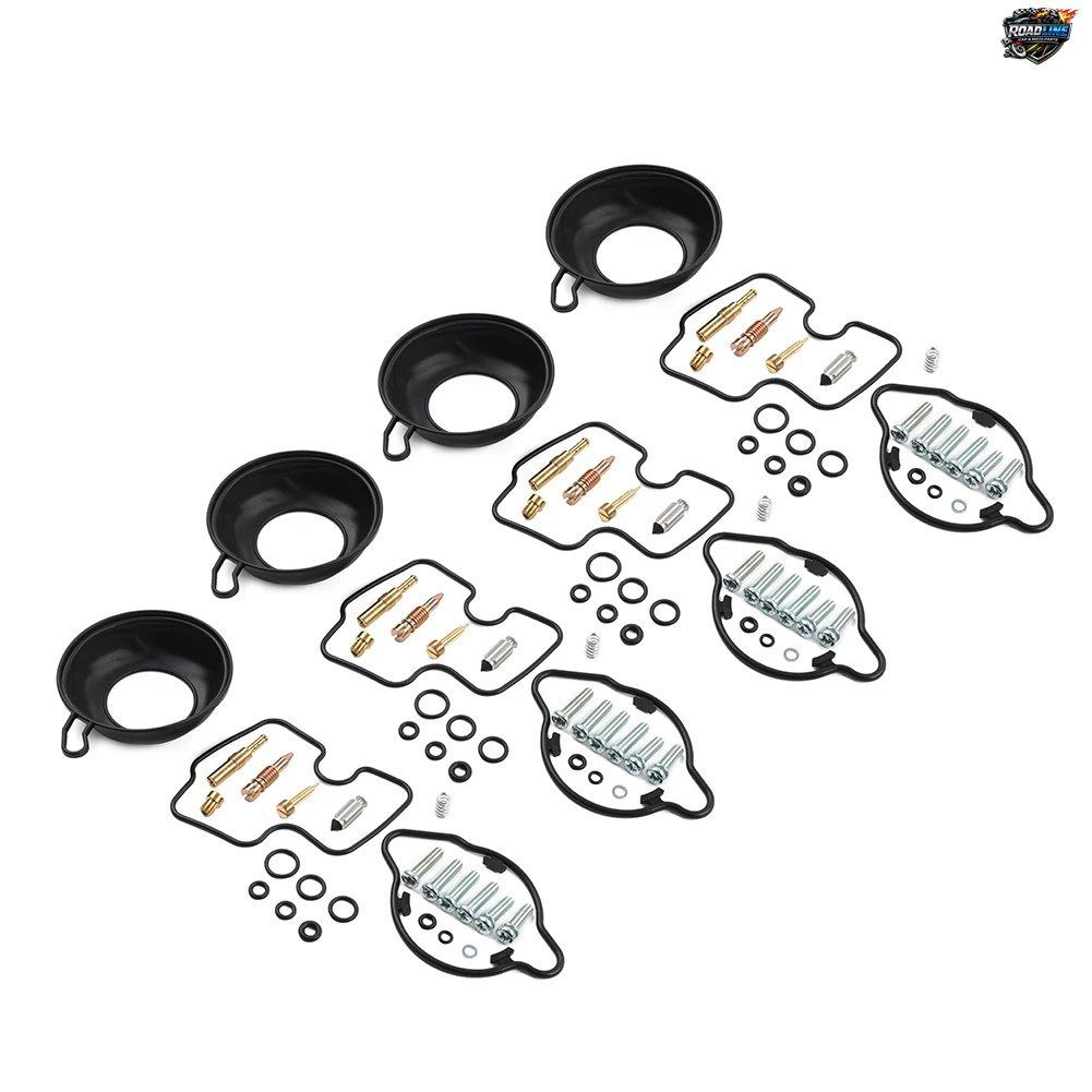 ホンダ CB600F CB 600 F 1998-2006 用 オートバイキャブレター修理キット キャブレタープランジャーダイヤフラム 4セット -  メルカリ FZ600 YX600 ラジアン FZ600S/SC YX600W/WC キャブレター修理キットオイルカップフロート(1A)