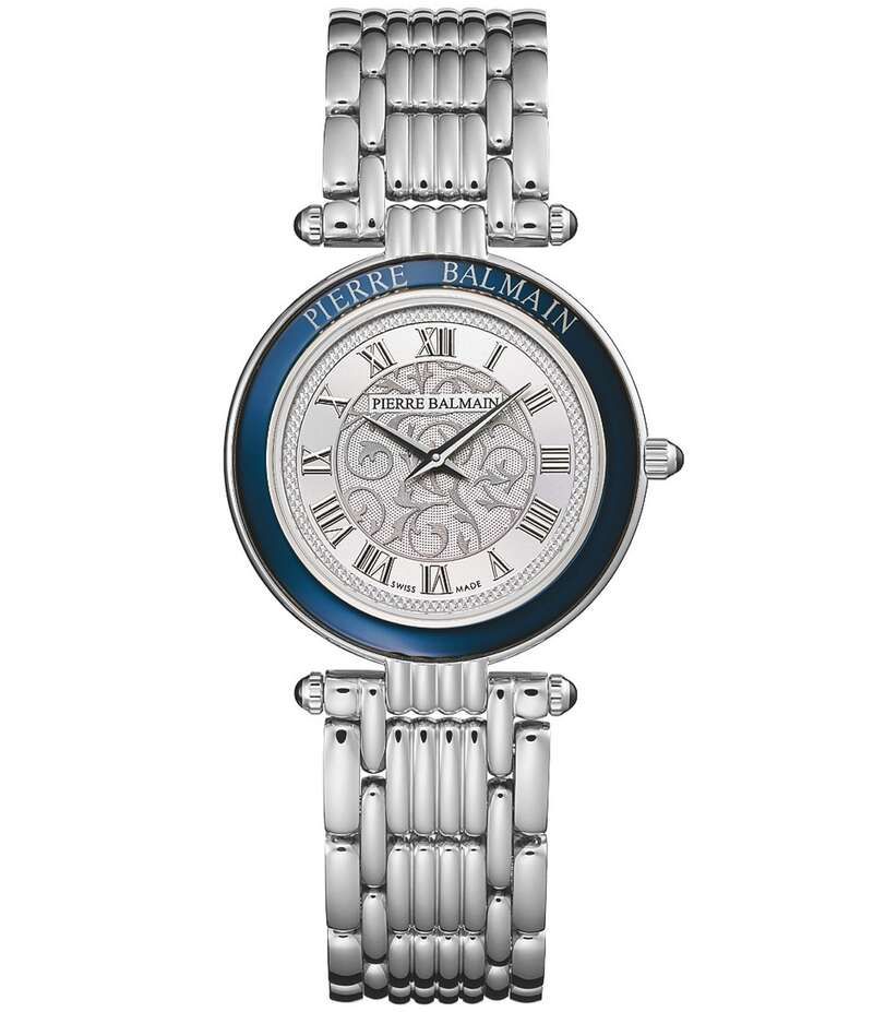 バルマン レディース アクセサリー 腕時計 Tシャツ Balmain Womens Quartz Analog Stainless Steel Watch Silver シルバー