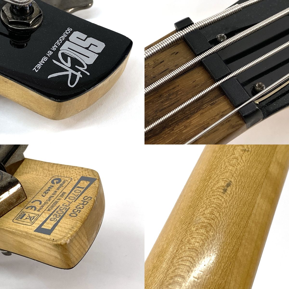 IBANEZ SR350 アクティブベース Ibanez アイバニーズ SR350 Iron Pewter アクティブ エレキベース