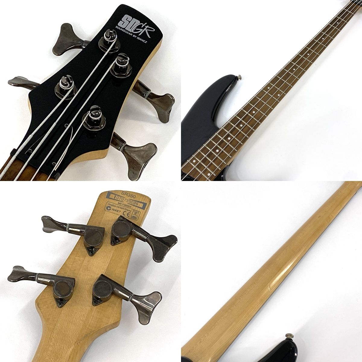 Ibanez アイバニーズ SR350 Iron Pewter アクティブ エレキベース