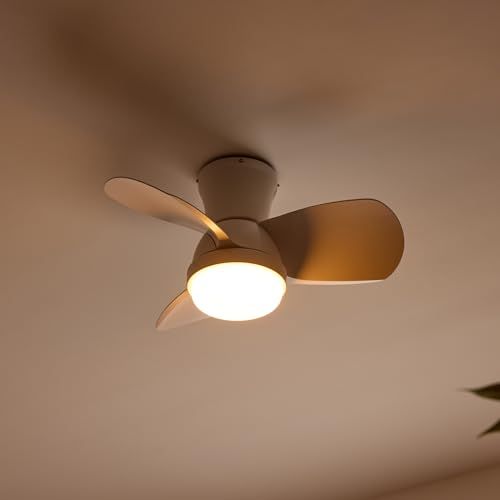 【新品】シーリングファンライト シーリングファン 3枚羽 LED対応 照明器具 天井照明 間接照明 空気循環 冷暖房換気 静音 省エネ 寝室 和室 おしゃれ 北欧 DCモーター 調光調色 6段階風速調整 OFFタイマー機能 aerion (ホ 05856cc9