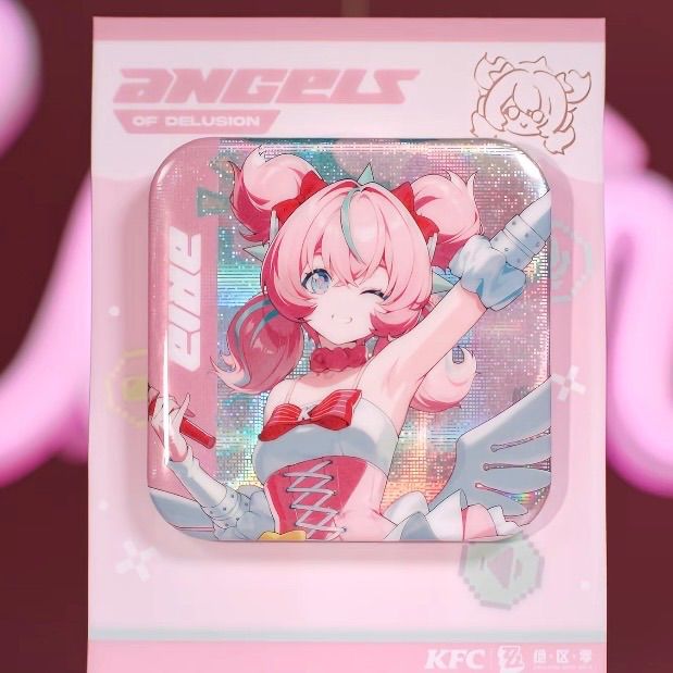 ゼンレスゾーンゼロ x KFC コラボ 妄想エンジェル 缶バッジ3個