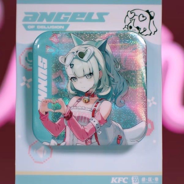 ゼンレスゾーンゼロ x KFC コラボ 妄想エンジェル 缶バッジ3個