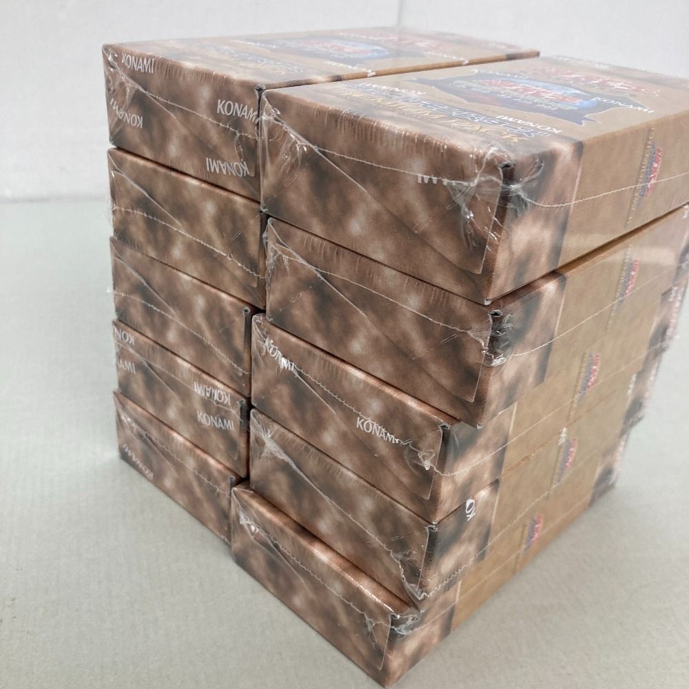 03w28108/【10点セット】未開封品 遊戯王OCG PREMIUM PACK-決闘者伝説
