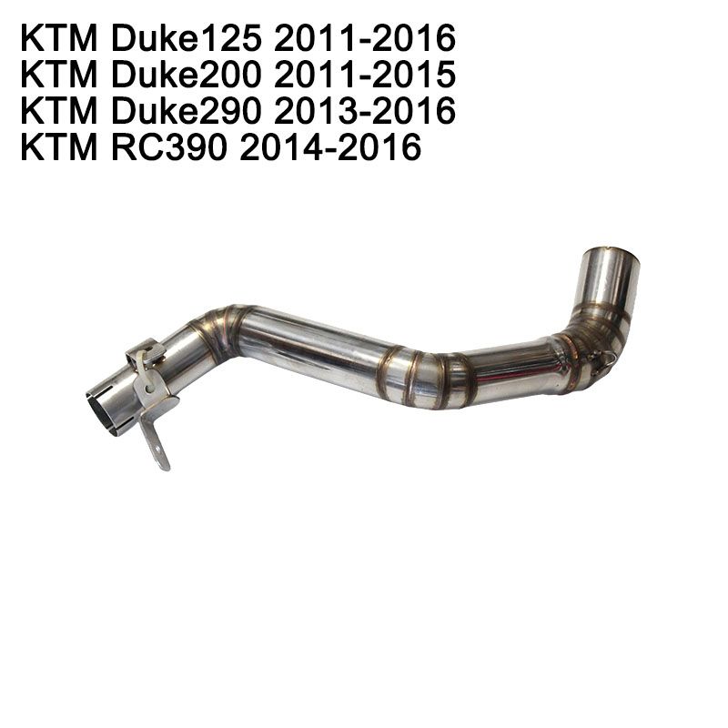KTM DUKE 125/200/390 用 スリップオンマフラー ステンレス製