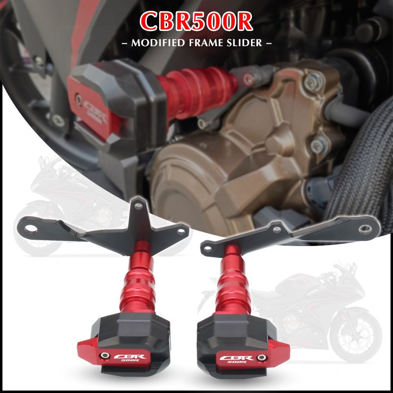 ホンダ CBR500R/CBR400R 用 フレームスライダー クラッシュパッド