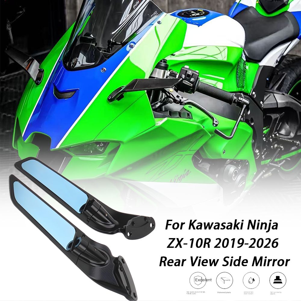カワサキ Ninja ZX-10R 用 2019-2026 ミラー リアビューサイドミラー