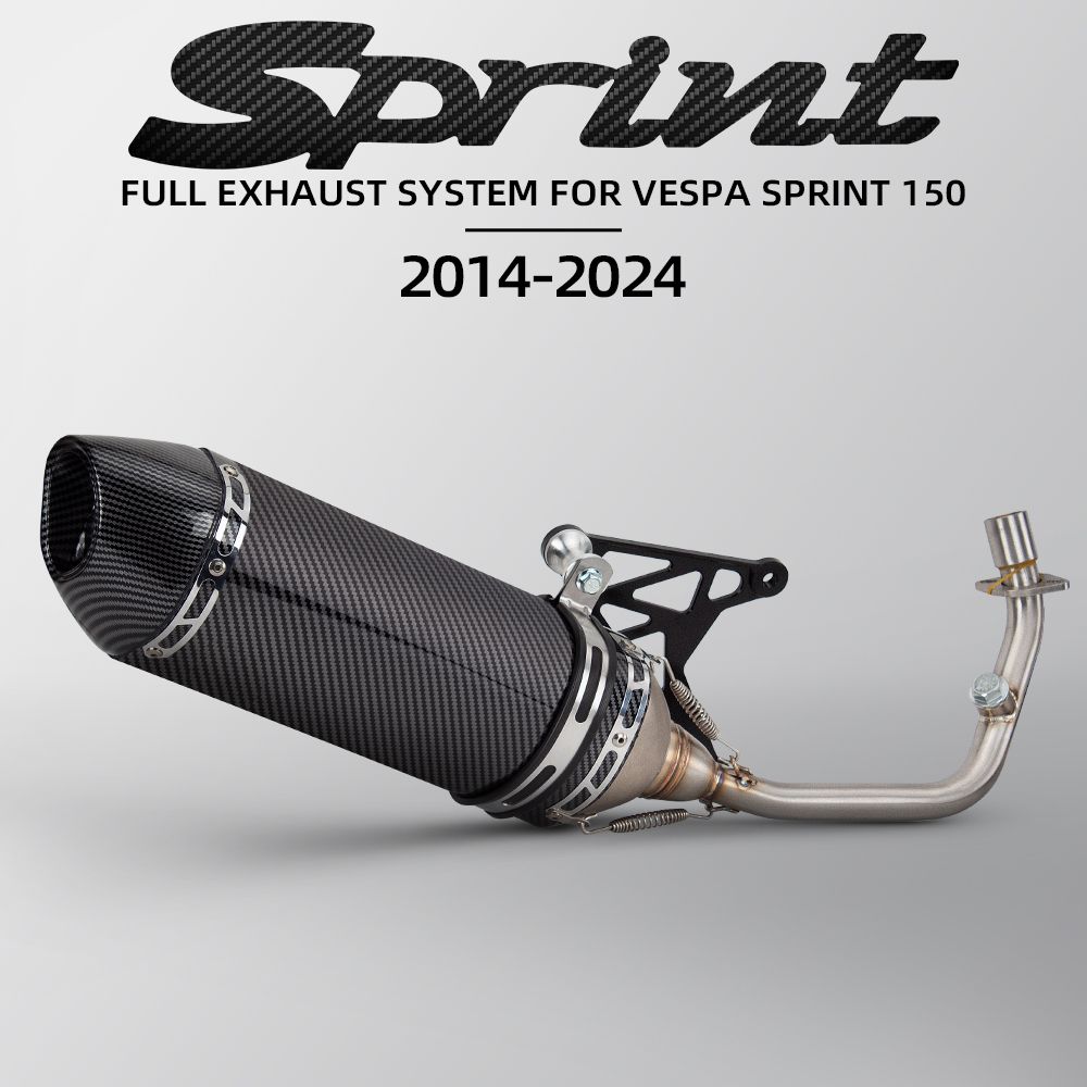 ベスパ スプリント 150/125 3V プリマベーラ 150ie/125ie 用 エキゾーストフルシステム R77 マフラー 18,381円