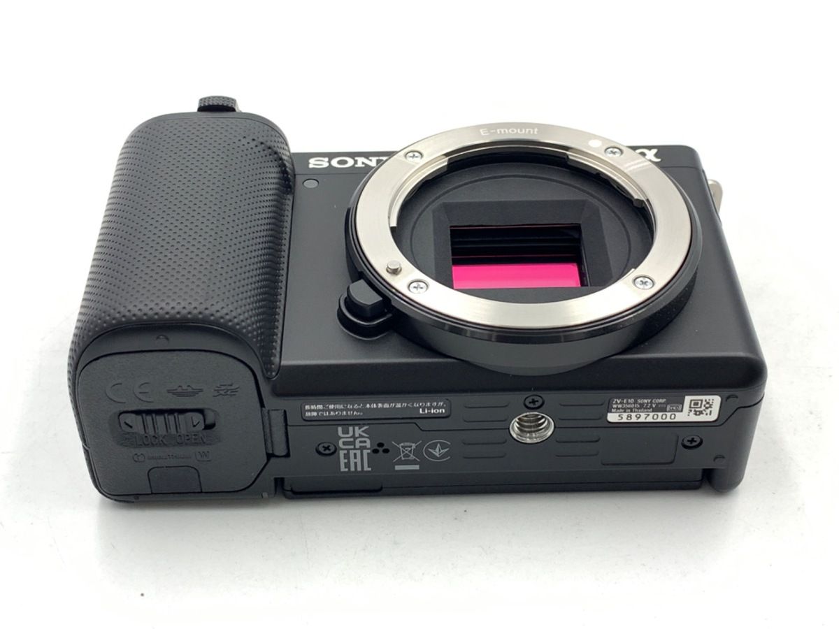 中古】 【美品】 ソニー VLOGCAM ZV-E10 ボディ ブラック - メルカリ