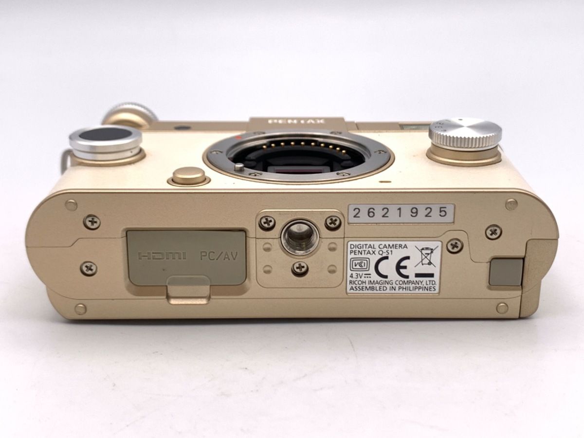 中古】 【並品】 ペンタックス Q-S1 ボディキット シャンパンゴールド