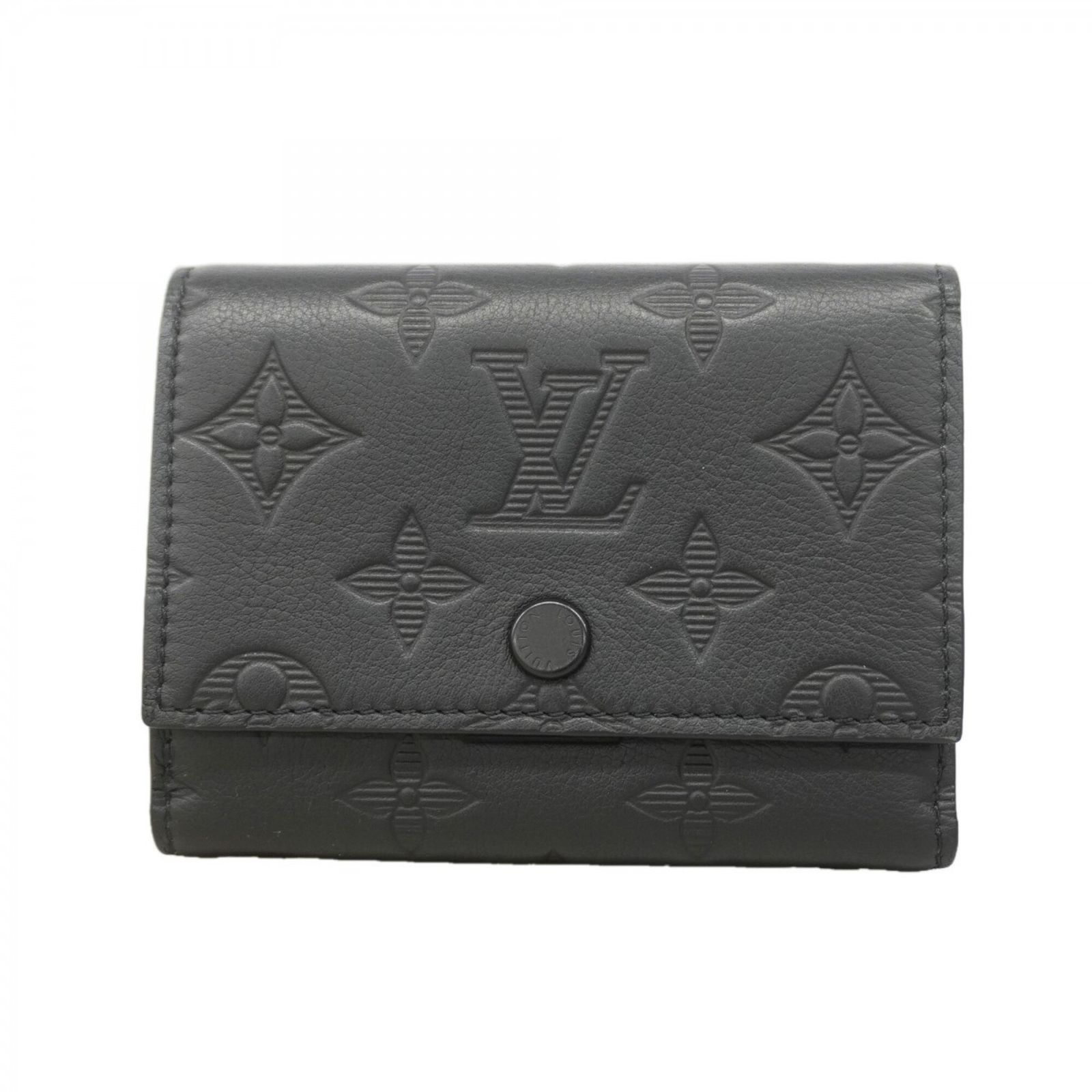 ルイ・ヴィトン(Louis Vuitton) ルイ・ヴィトン 三つ折り財布 モノグラム・シャドウ ヴィクターウォレット M12635 ブラックメンズ
