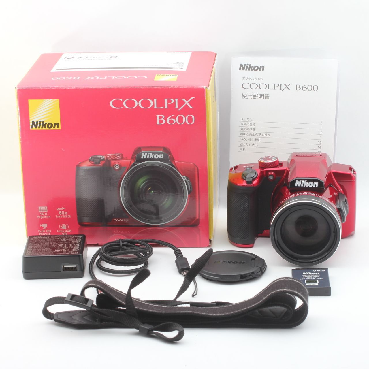 Nikon COOLPIX B600 RD