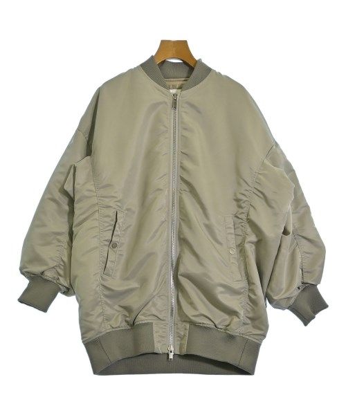 upper hights - upper hights ミリタリーブルゾン 1(S位) ライトグレー 【古着】【中古】 upper hights ミリタリーブルゾン レディース 【古着】【中古】【送料