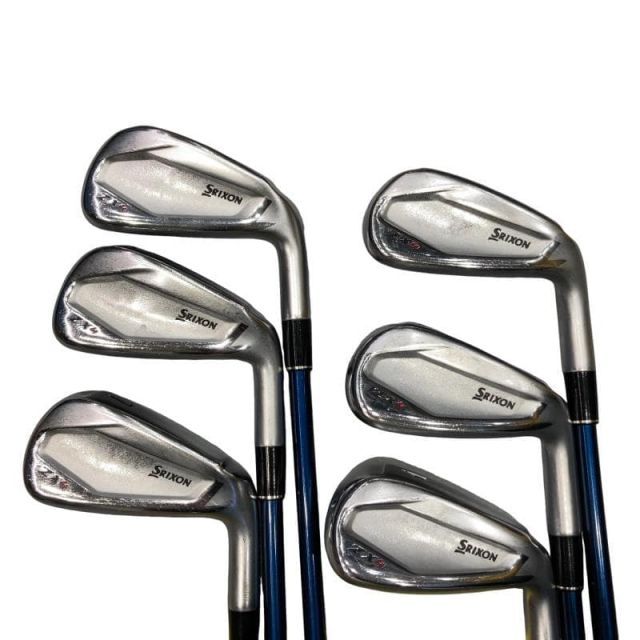【中古】 ダンロップ SRIXON ZX4 6S アイアンセット IR Diamana ZX for IRON (フレックスR) メンズ 男性用 右利き 右用 Cランク ゴルフクラブ