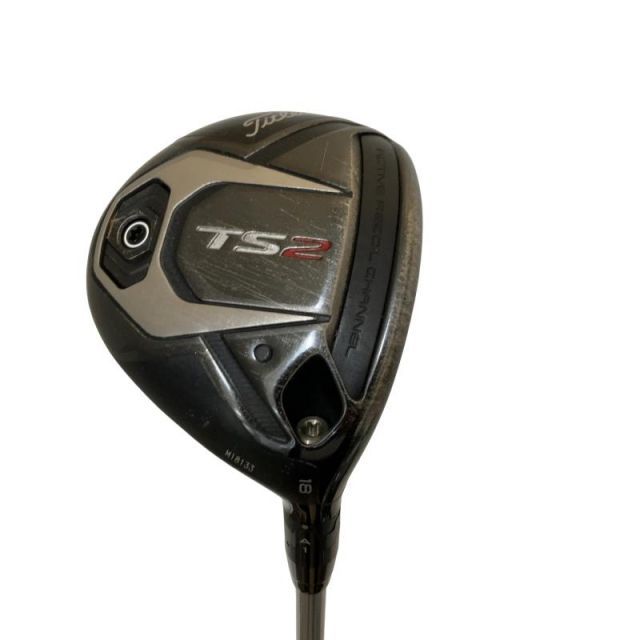【中古】 タイトリスト TS2 18° フェアウェイウッド FW Titleist Speeder 519 EVOLUTION (フレックスS) メンズ 男性用 右利き 右用 Cランク ゴルフクラブ