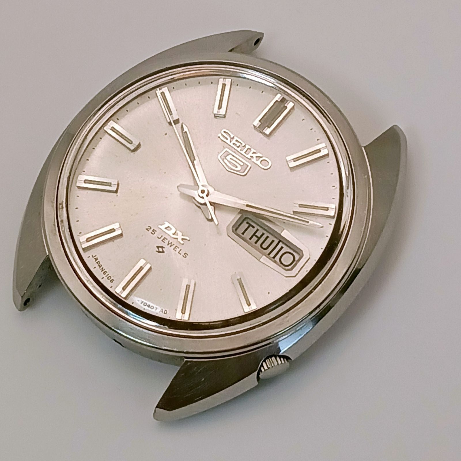 稼働】0724-1 SEIKO 5 DX セイコー ファイブ デラックス 6106-7000