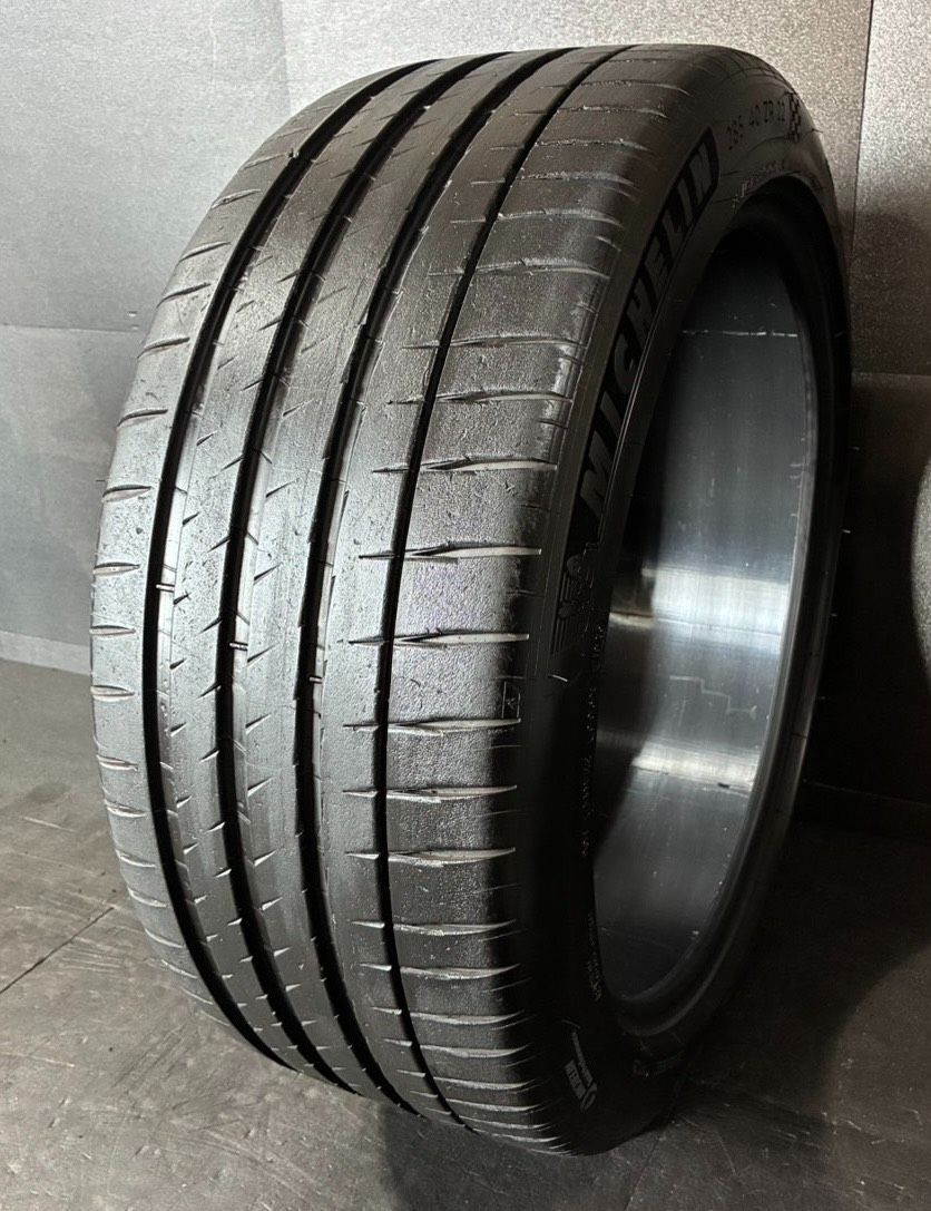 2025年製 約9.4分山 ミシュラン　MICHELIN パイロットスポーツ　PILOT SPORT 4 S 285/40R22 1本 h_2813