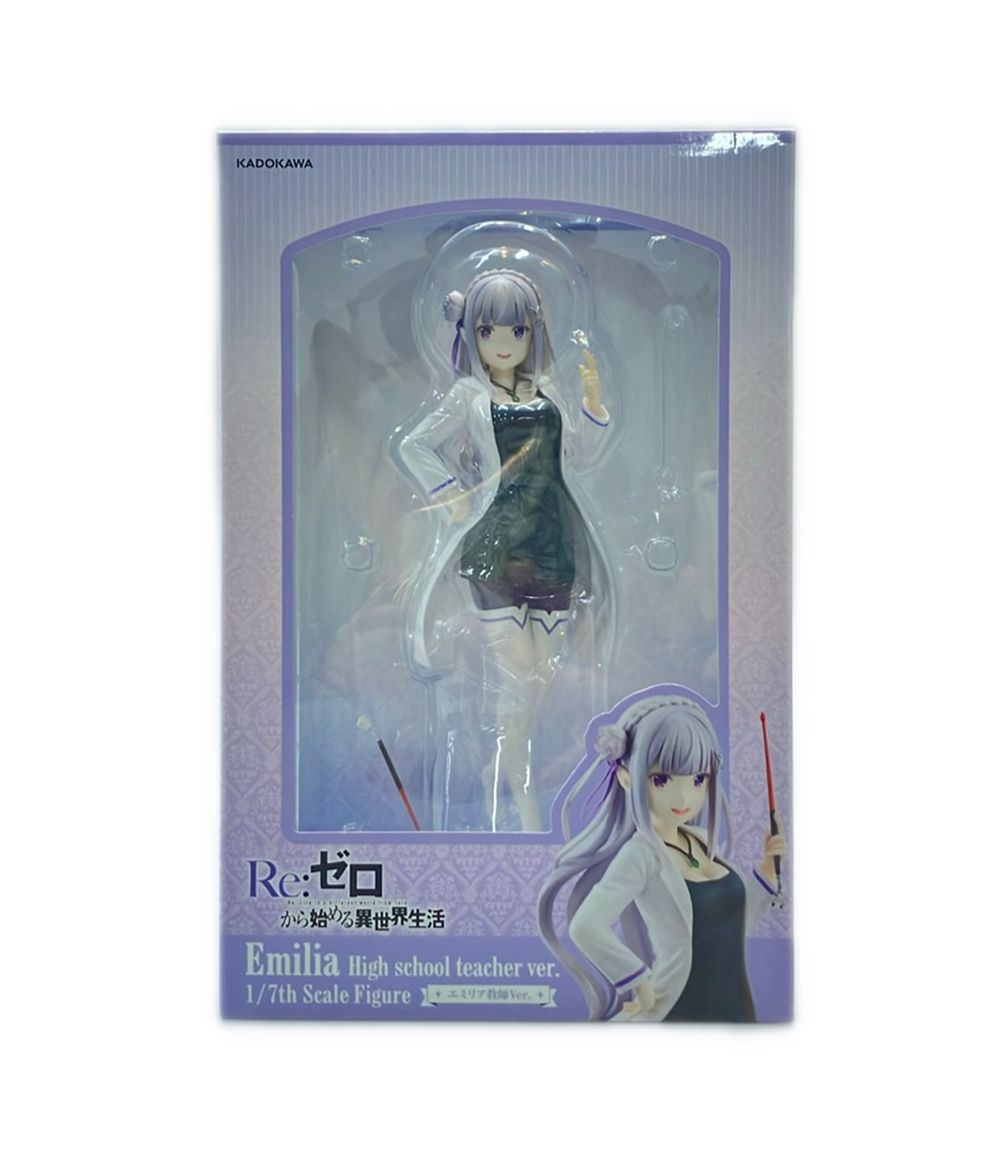 KADOKAWA Re:ゼロから始める異世界生活 1/7 エミリア教師Ver. フィギュア