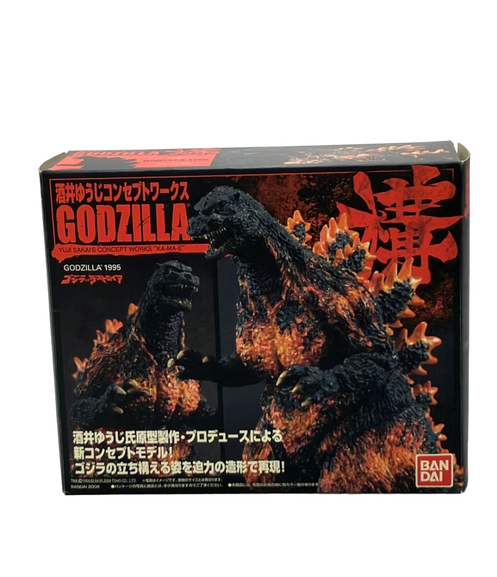 美品 バンダイ ゴジラvsデストロイア 酒井ゆうじコンセプトワークス 構 GODZILLA 1995 フィギュア