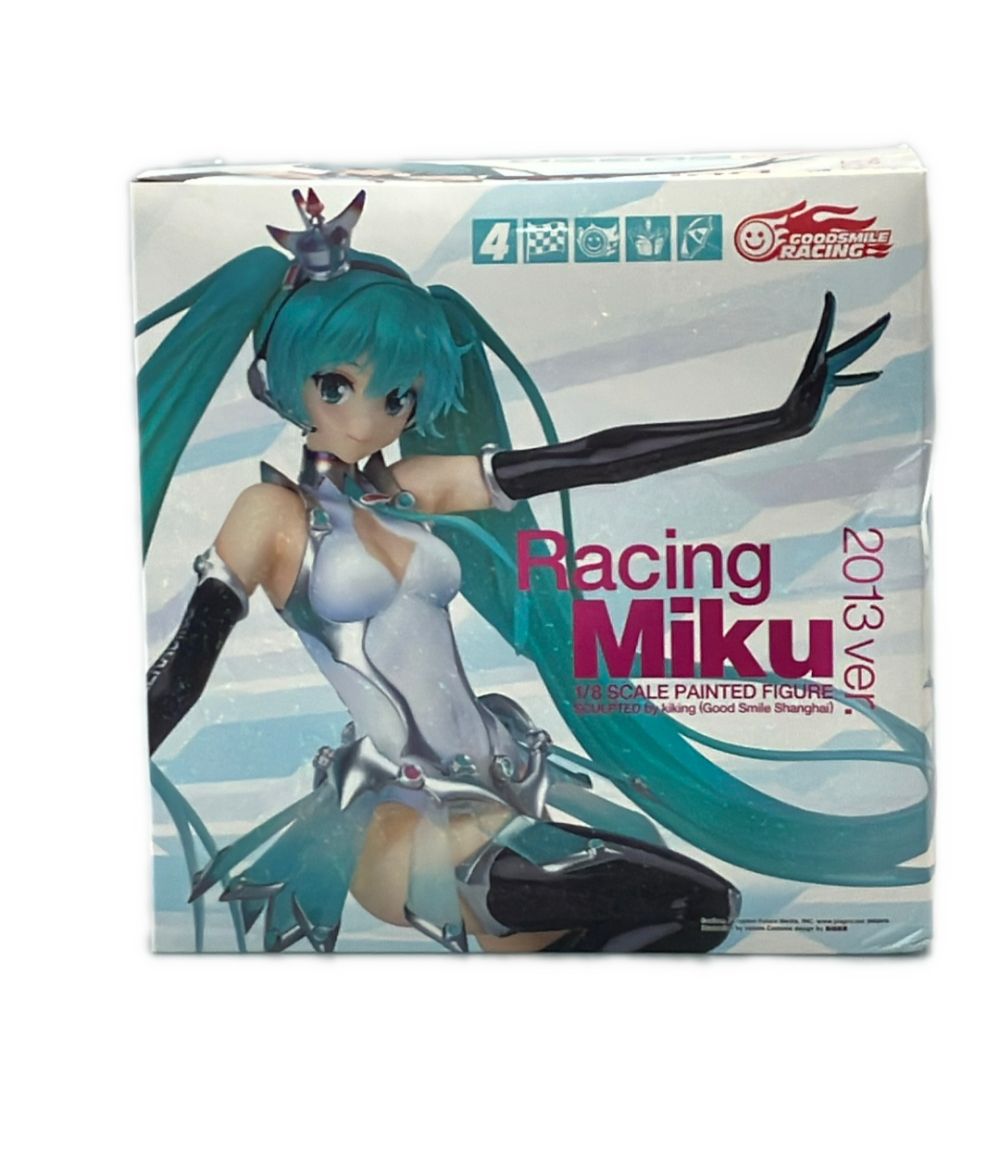 【中古】 美品 初音ミク レーシングミク 2013ver. 1/8 グッドスマイルカンパニー フィギュア グッドスマイルカンパニー 初音ミク 1/8 レーシングミク 2013ver