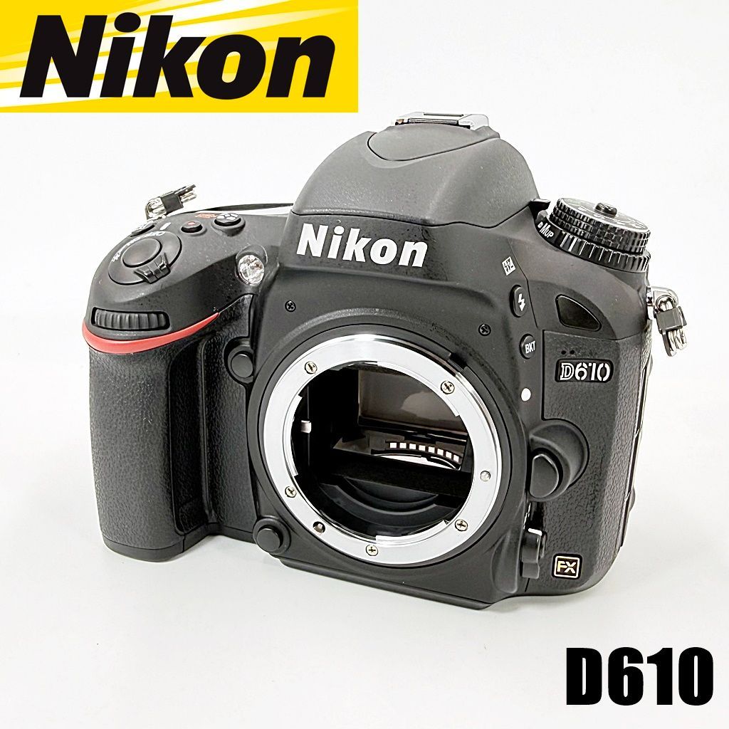 【美品】ニコン Nikon D610 ボディ 一眼レフ カメラ 中古