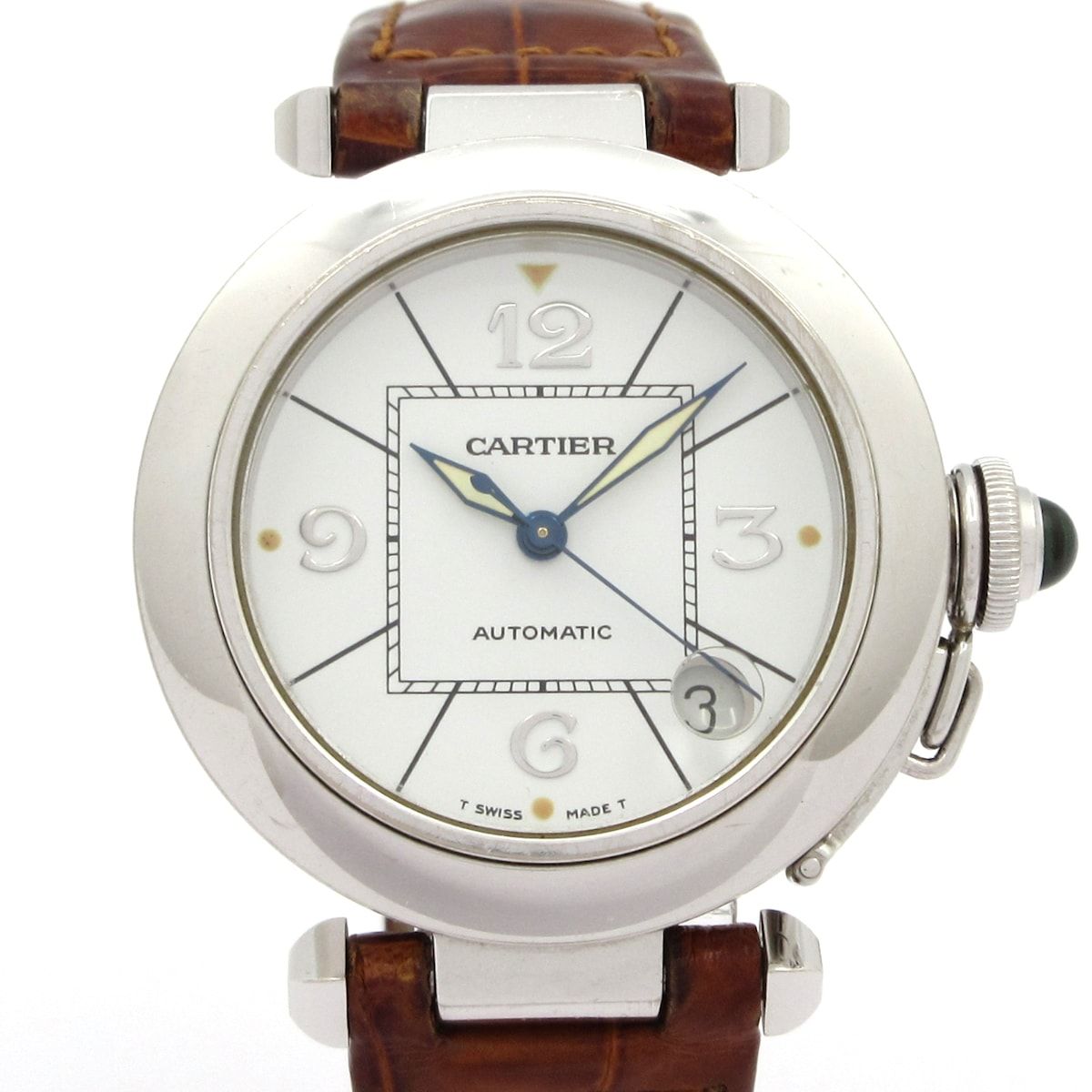Cartier(カルティエ) 腕時計 パシャC W30145M9 ボーイズ アリゲーター