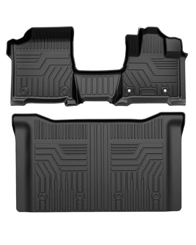 Cartist ニッサン 新型 セレナ C28 フロアマット セカンドマット 7人乗り ハイブリッド専用 立体タイプ 3Dフロアマット 立体構造 立体カーマット 車用 SERENA C28 e-power 2023年4月?現行 防水 滑り防止 172ce1ae