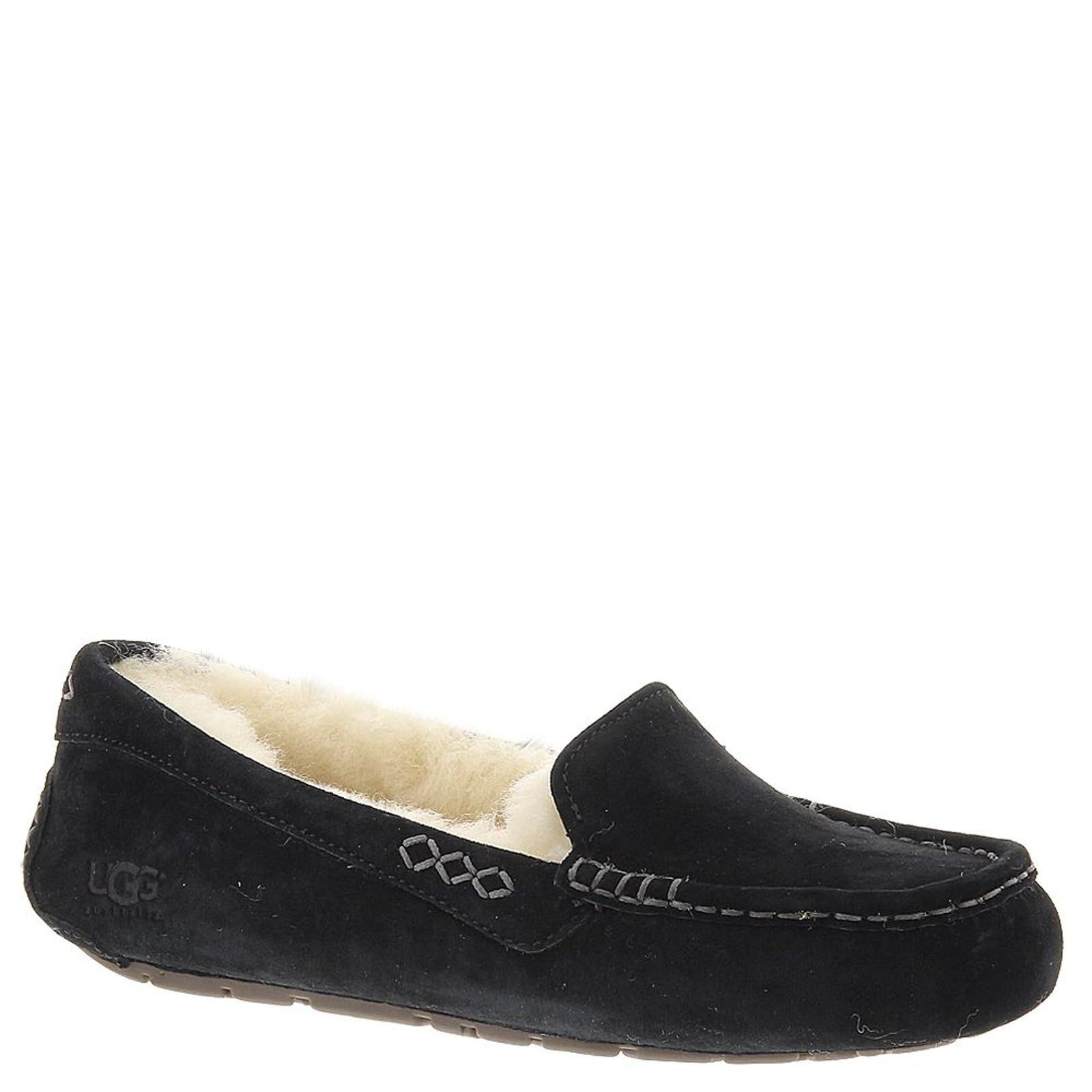 [UGG(アグ)] モカシン Ansley レディース BLACK US 07(24 cm)