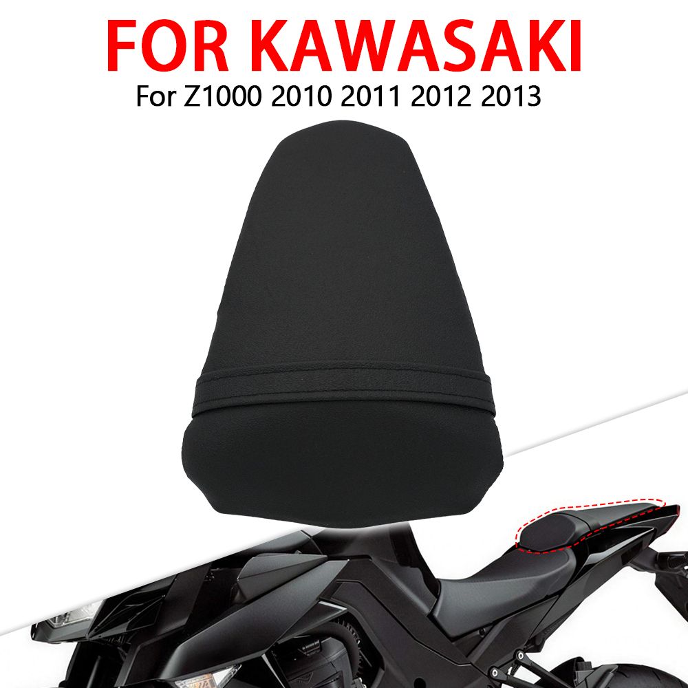 カワサキ Z1000 2010-2013 後部助手席クッションパッド 黒合成皮革 7,094円