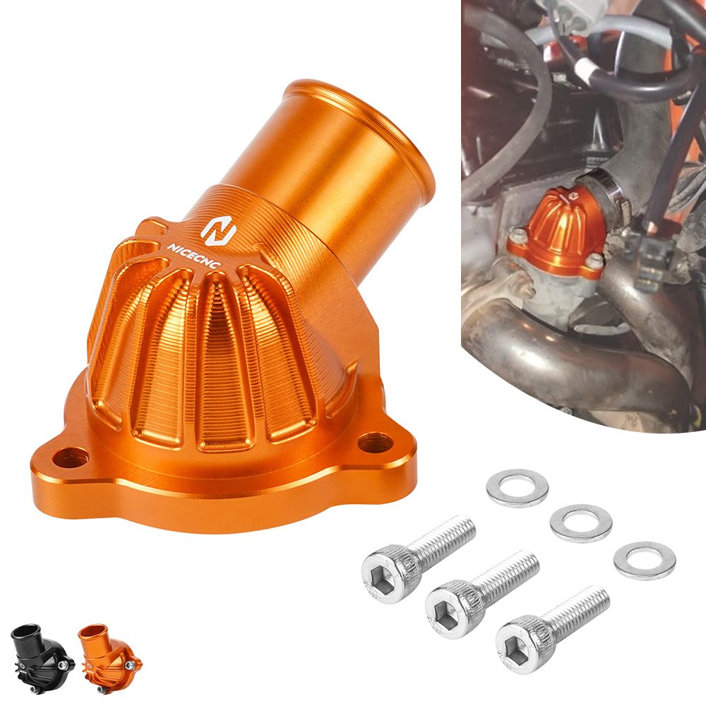 KTM 790/890 デューク/R サーモハウジング水接続 交換用 アルミ製